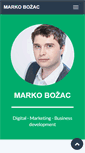 Mobile Screenshot of markobozac.com